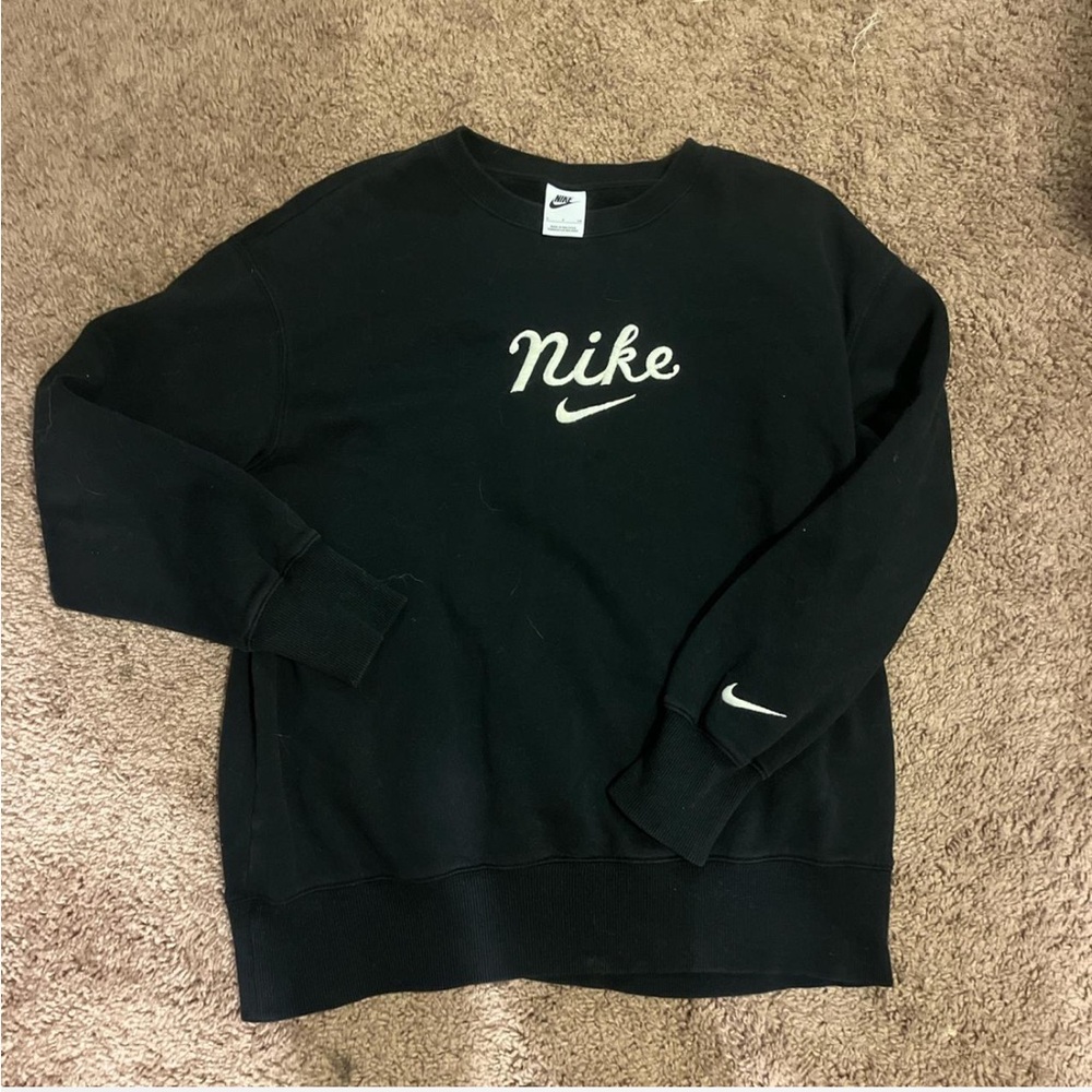 Vintage nike embroidered sweatshirt